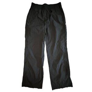 Nike Windrunnerd High-Waisted Woven Open-Hem Pants FV7655-010 Womens Size M